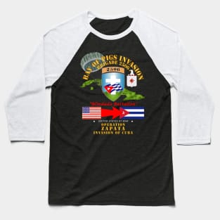 Operation Zapata - Bay of Pigs  - Cuba Invasion Baseball T-Shirt